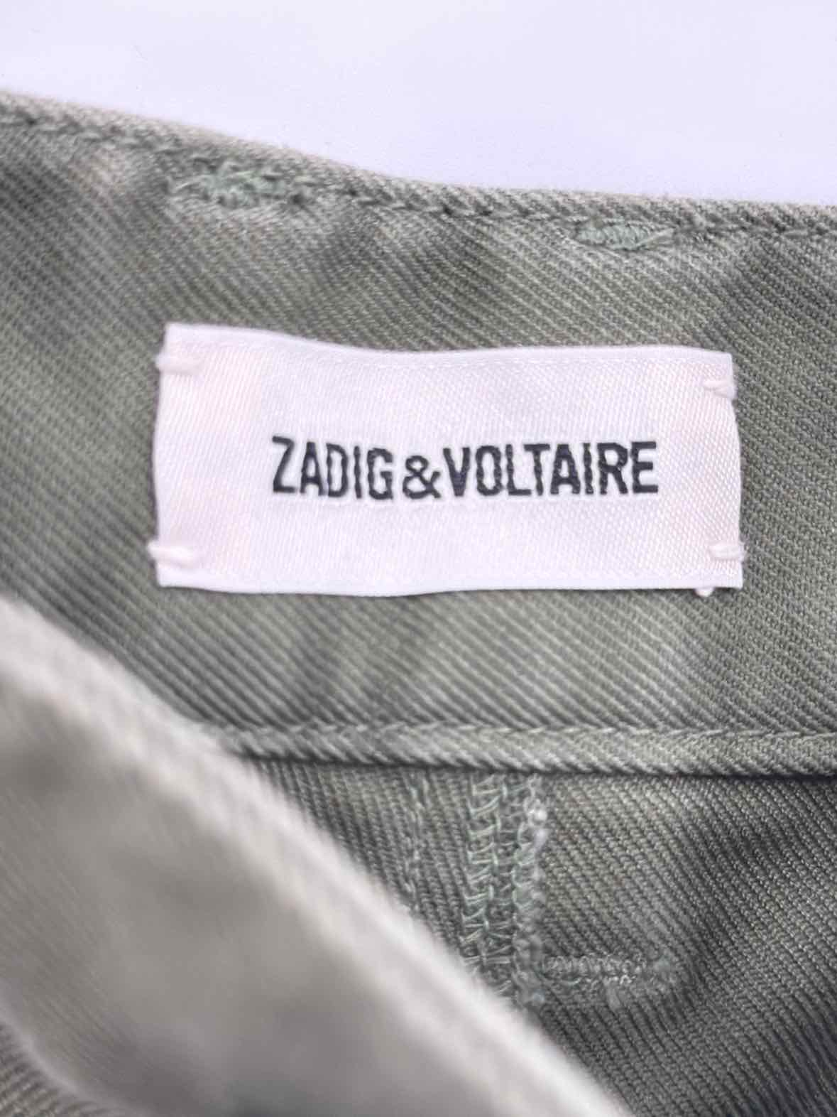 Pre-Owned Zadig & Voltaire Green Size 34 Basic Shorts | True Fashionistas.