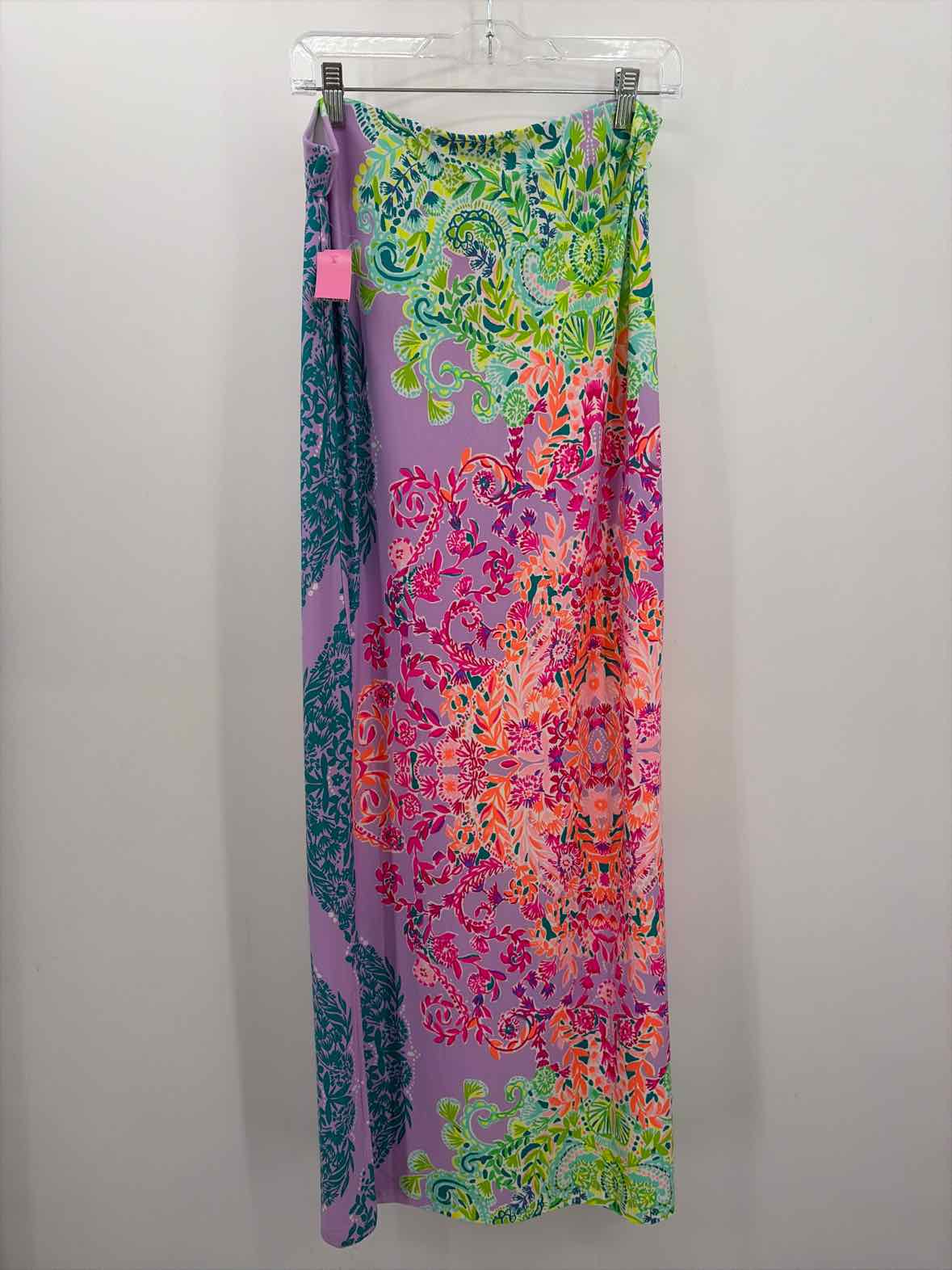 Pre-Owned Lilly Pulitzer Purple Size Large Maxi Skirt | True Fashionistas.