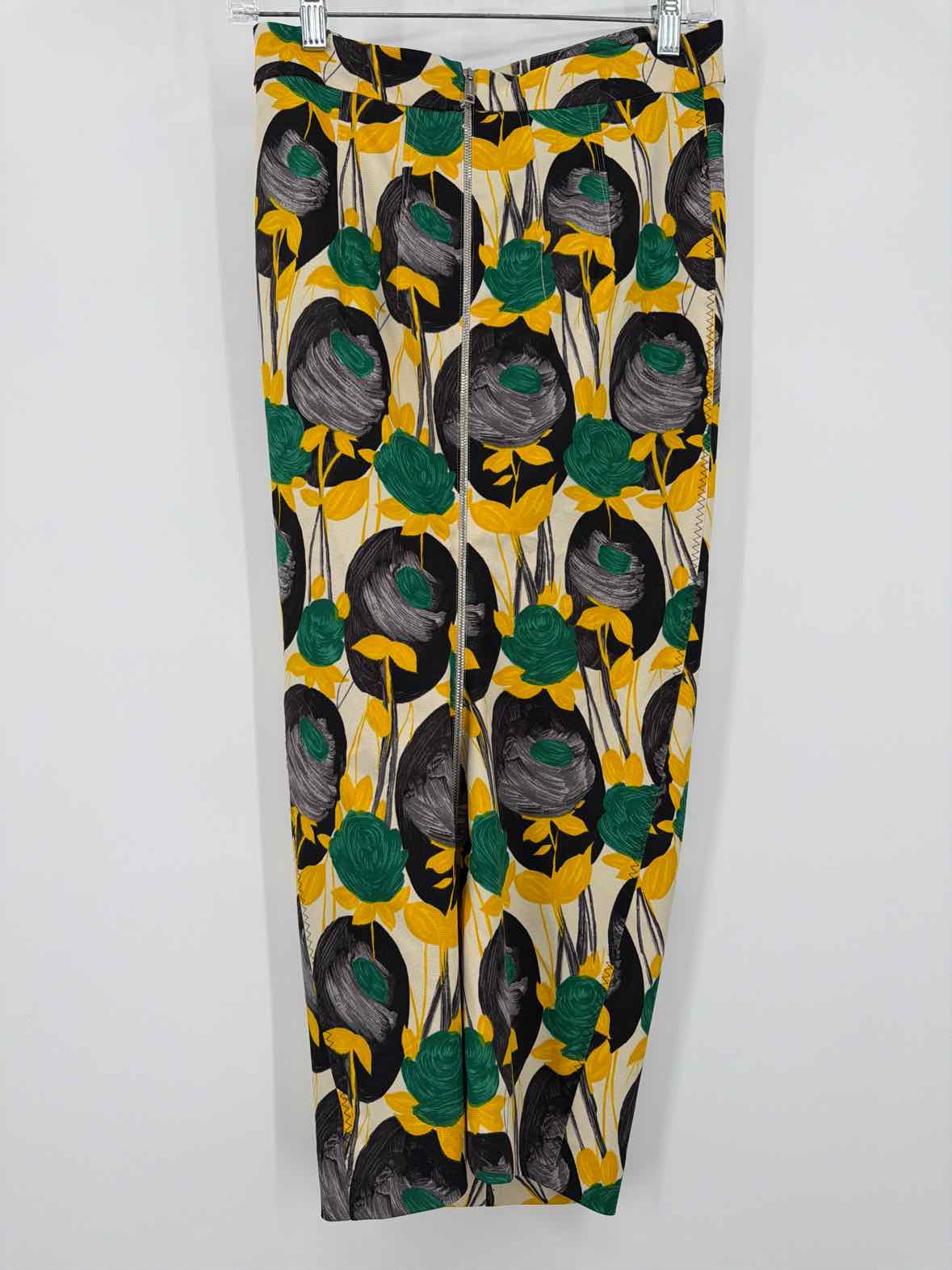 Pre-Owned Sportmax Yellow Size 8 Midi Pencil Skirt | True Fashionistas.