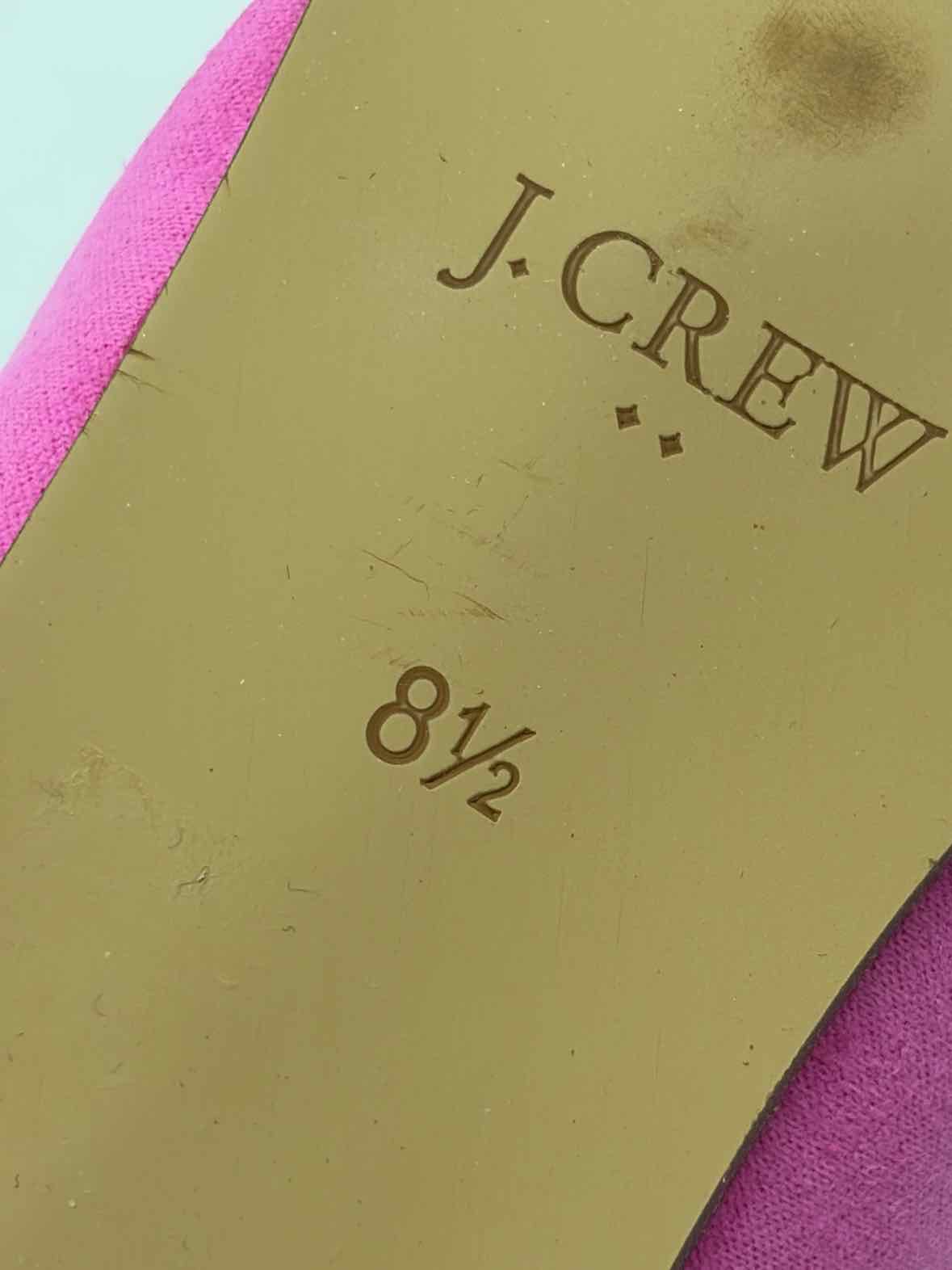 Pre-Owned J Crew Pink Size 8.5 Slip On Flats | True Fashionistas.