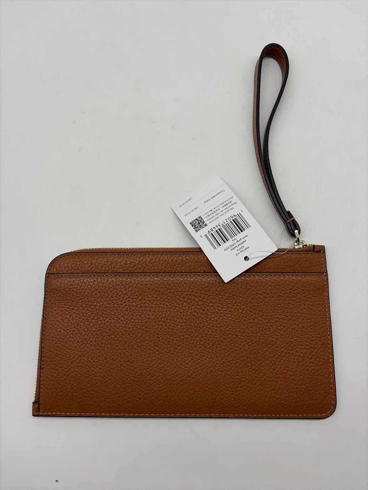 Pre-Owned Kate Spade Brown Pebbled Wristlet Wristlet | True Fashionistas.