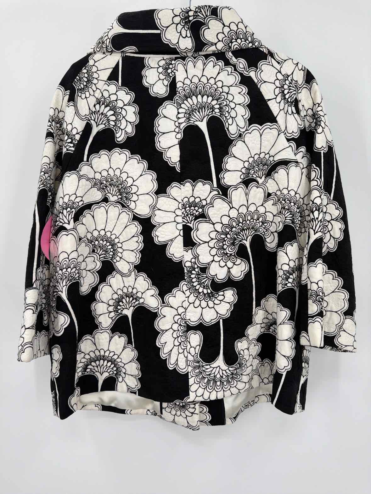 Pre-Owned Florence Broadhurst for Kate Spade Black Size 12 Button Jacket | True Fashionistas.