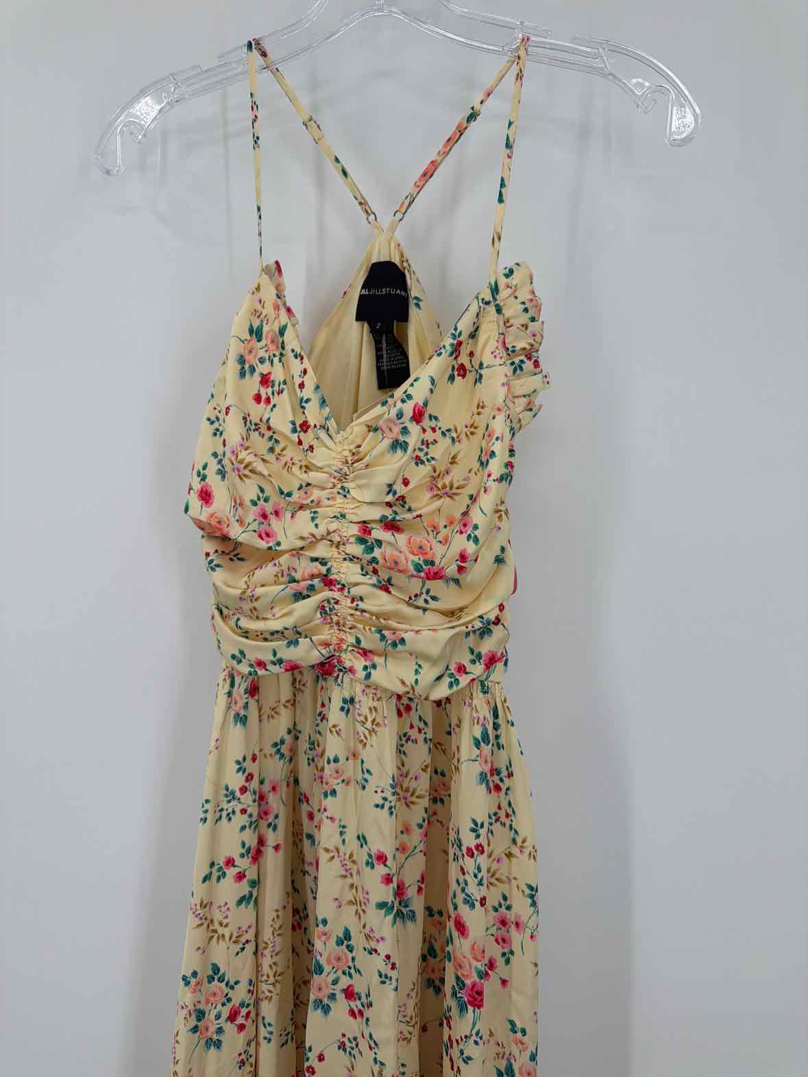 Pre-Owned Jill Stuart Yellow Size 2 Long Sleeveless Dress | True Fashionistas.