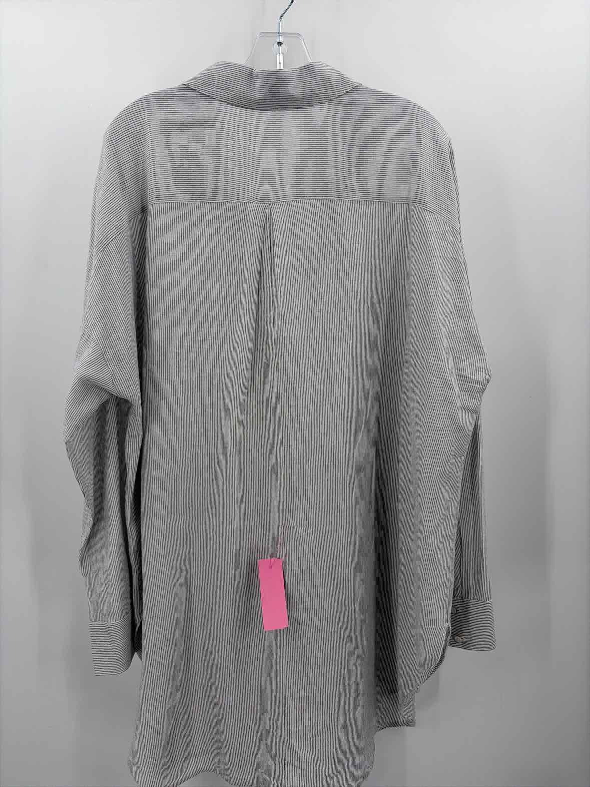 Eileen Fisher White Size 2X Button Down | True Fashionistas.