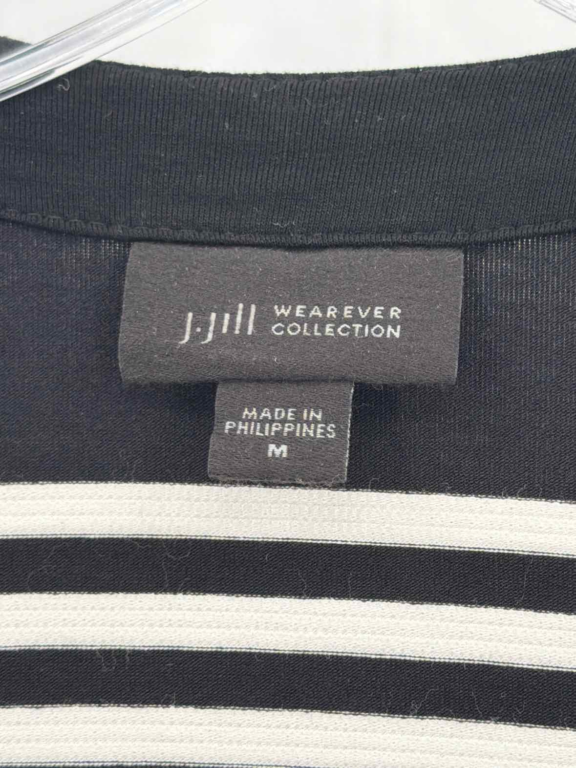 Pre-Owned J Jill Black Size Medium Cardigan Blouse | True Fashionistas.