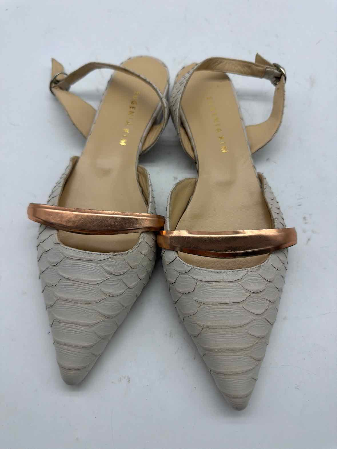 Pre-Owned Eugenia Kim Ivory Size 39 Slingback Sandals | True Fashionistas.