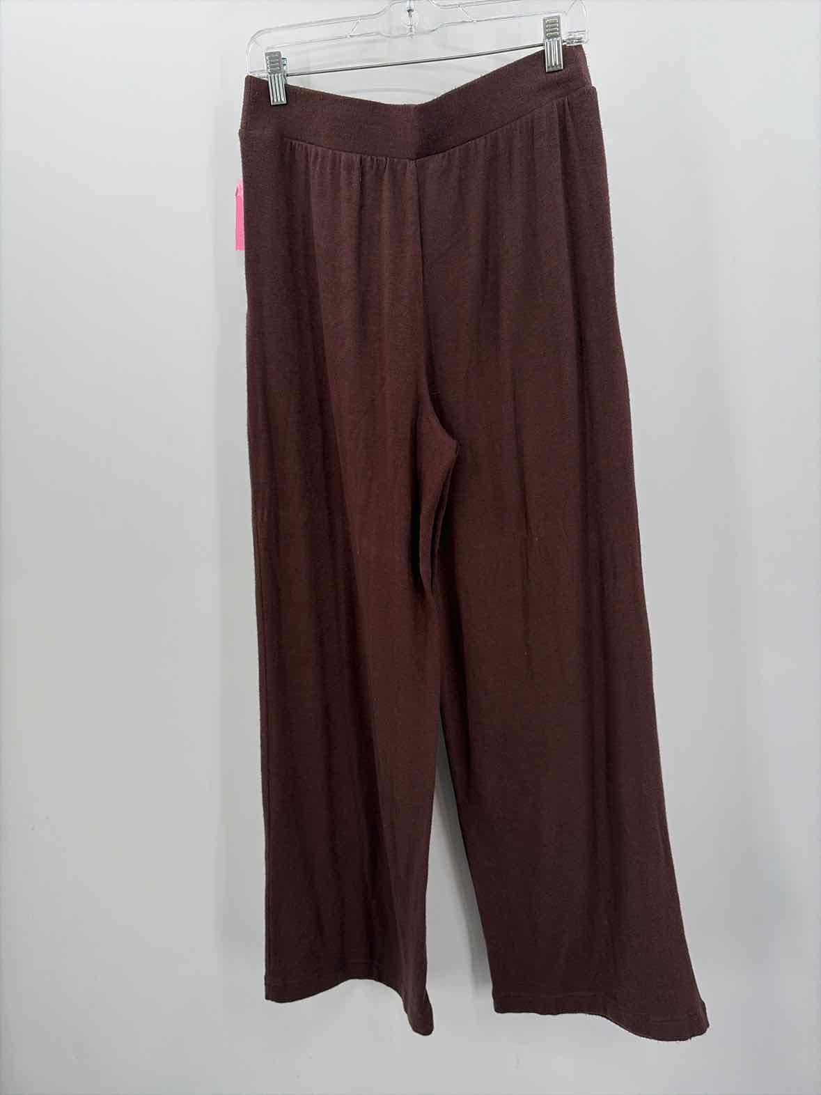 Pre-Owned Lou & Grey Brown Size Medium Wide Leg Pull On Pants | True Fashionistas.