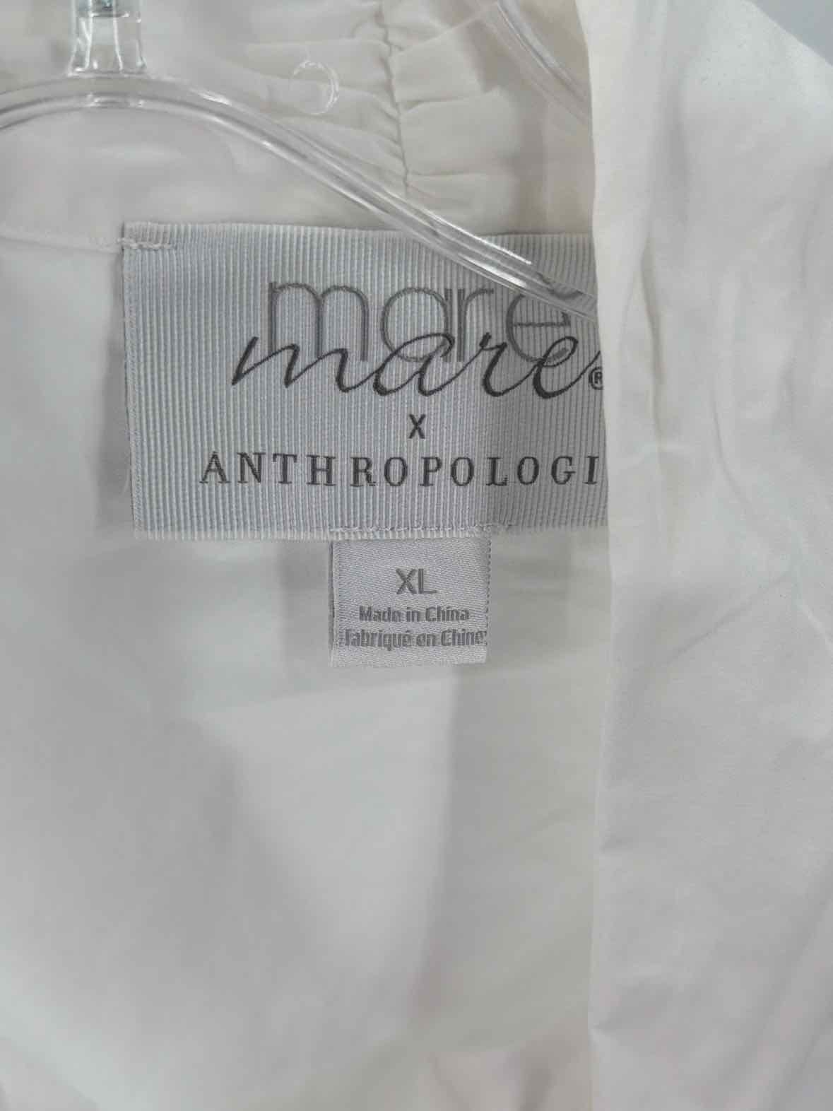 Pre-Owned Mare Mare x Anthropologie White Size XL Button Down | True Fashionistas.