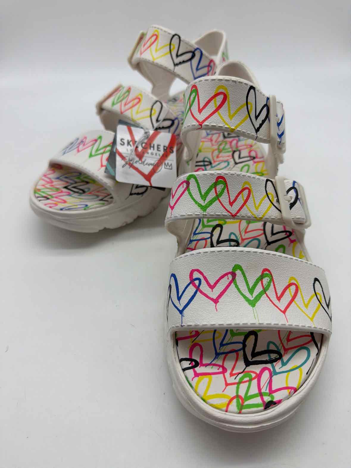 Pre-Owned Skechers White Size 10 Strappy Sandals | True Fashionistas.