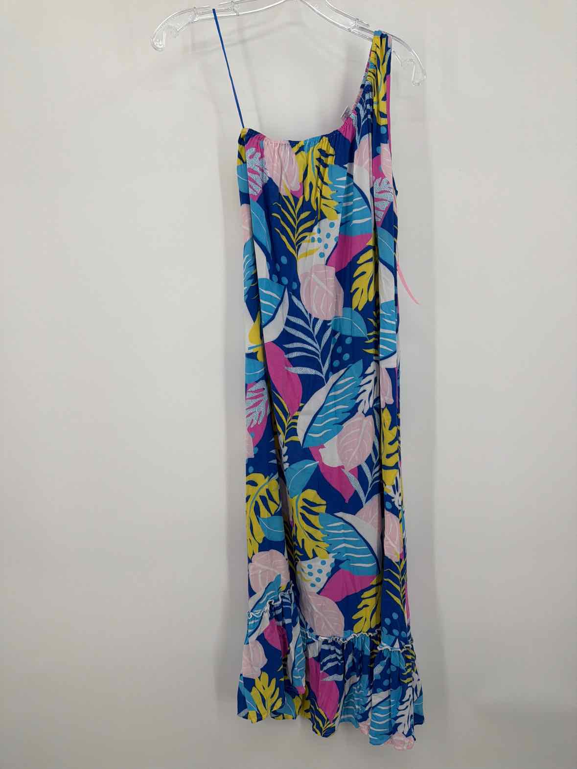 Pre-Owned Goa by Japna Blue Size Small Coverup | True Fashionistas.