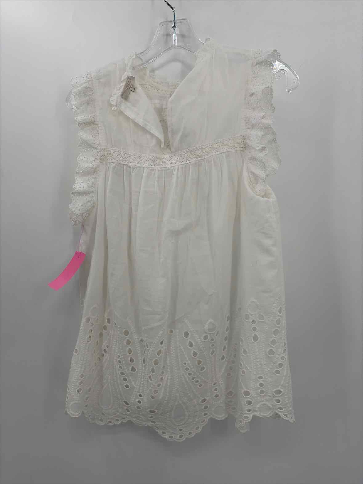 Goa Paris White Size Medium Tank Top | True Fashionistas.