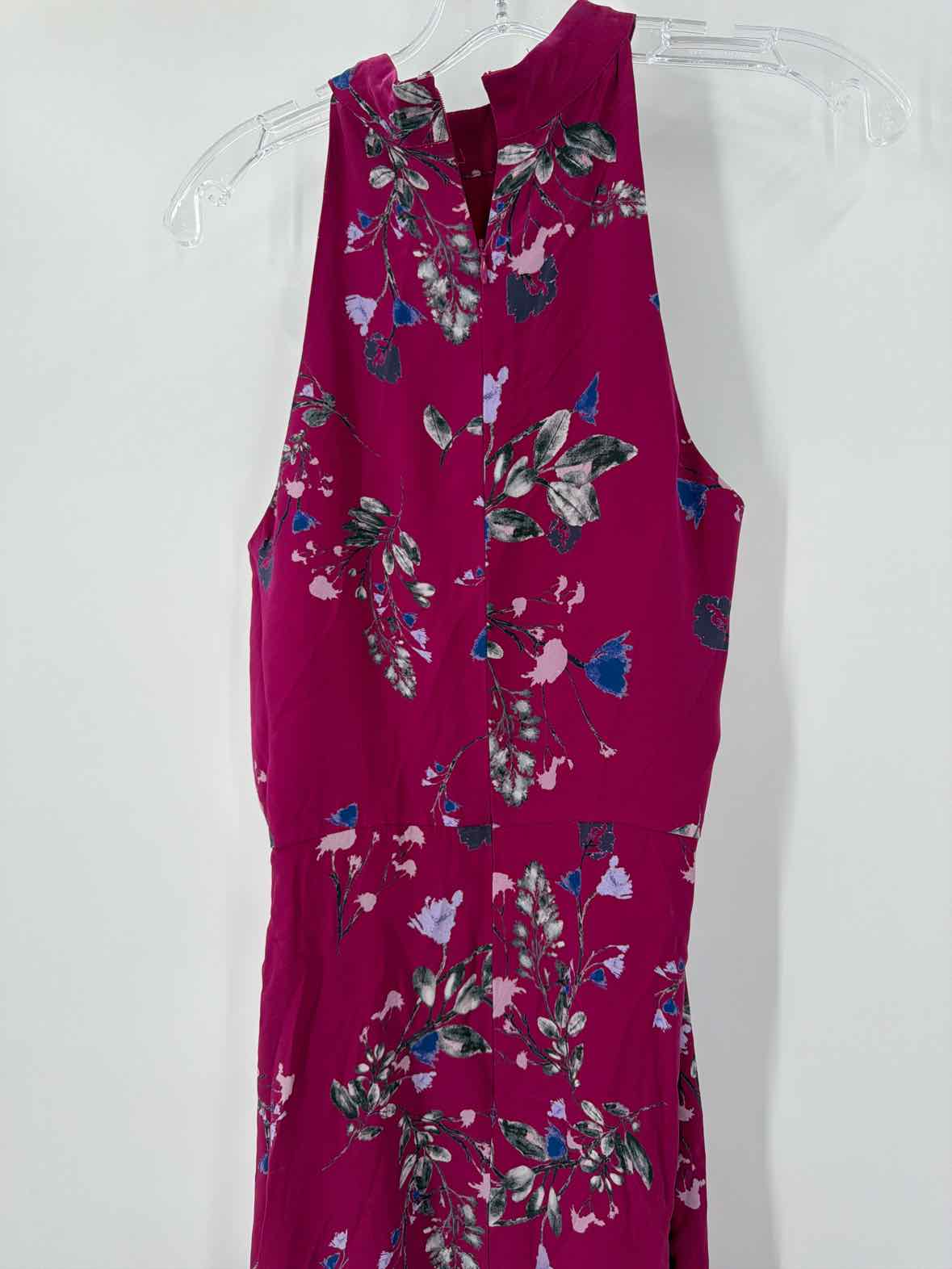 Pre-Owned Parker Purple Size 4 Long Sleeveless Dress | True Fashionistas.