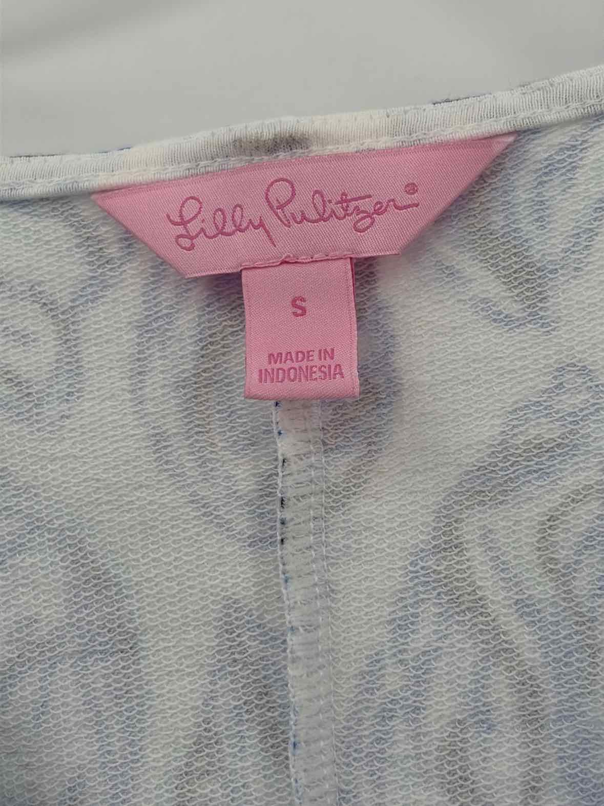 Lilly Pulitzer Blue Size Small Knee Length Sleeveless Dress | True Fashionistas.
