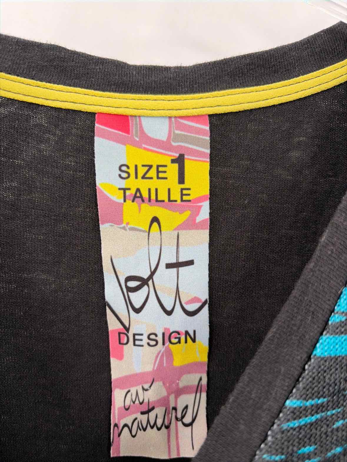 Pre-Owned Volt Design Black Size 1 Long Sleeve Blouse | True Fashionistas.