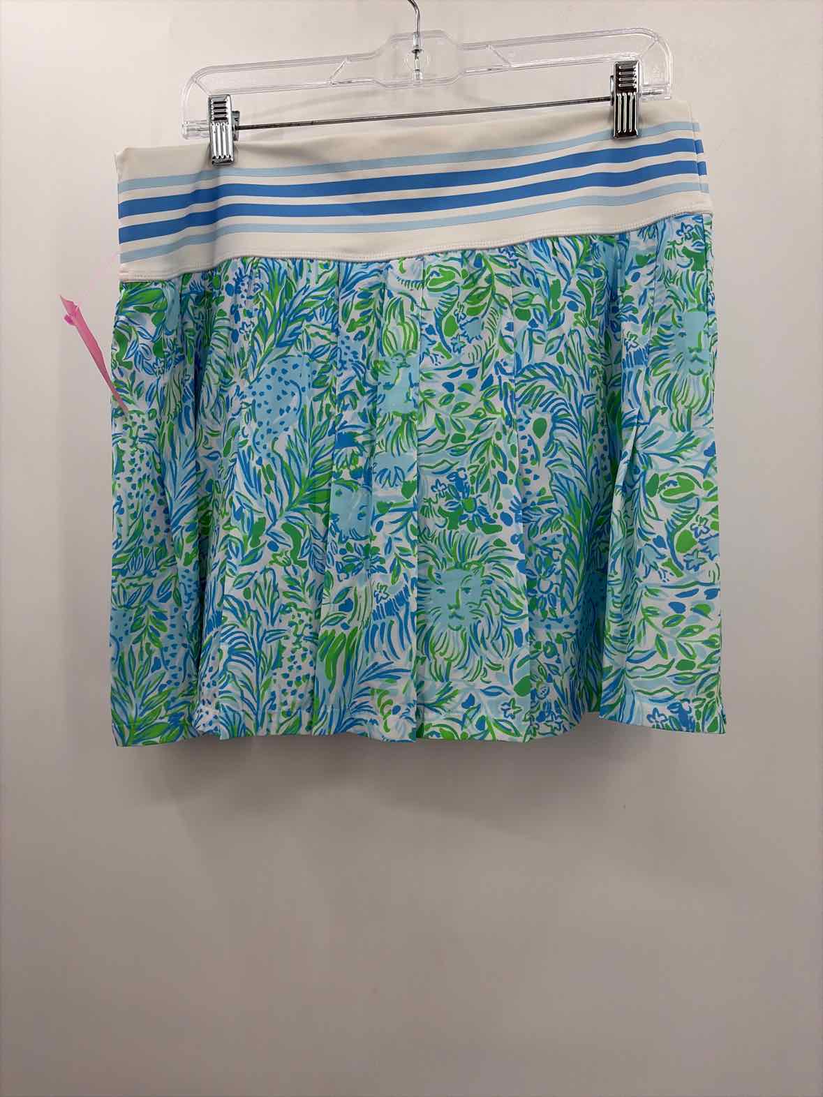 Pre-Owned Lilly Pulitzer Luxletic Blue Size XL Skort Athletic Skirt | True Fashionistas.