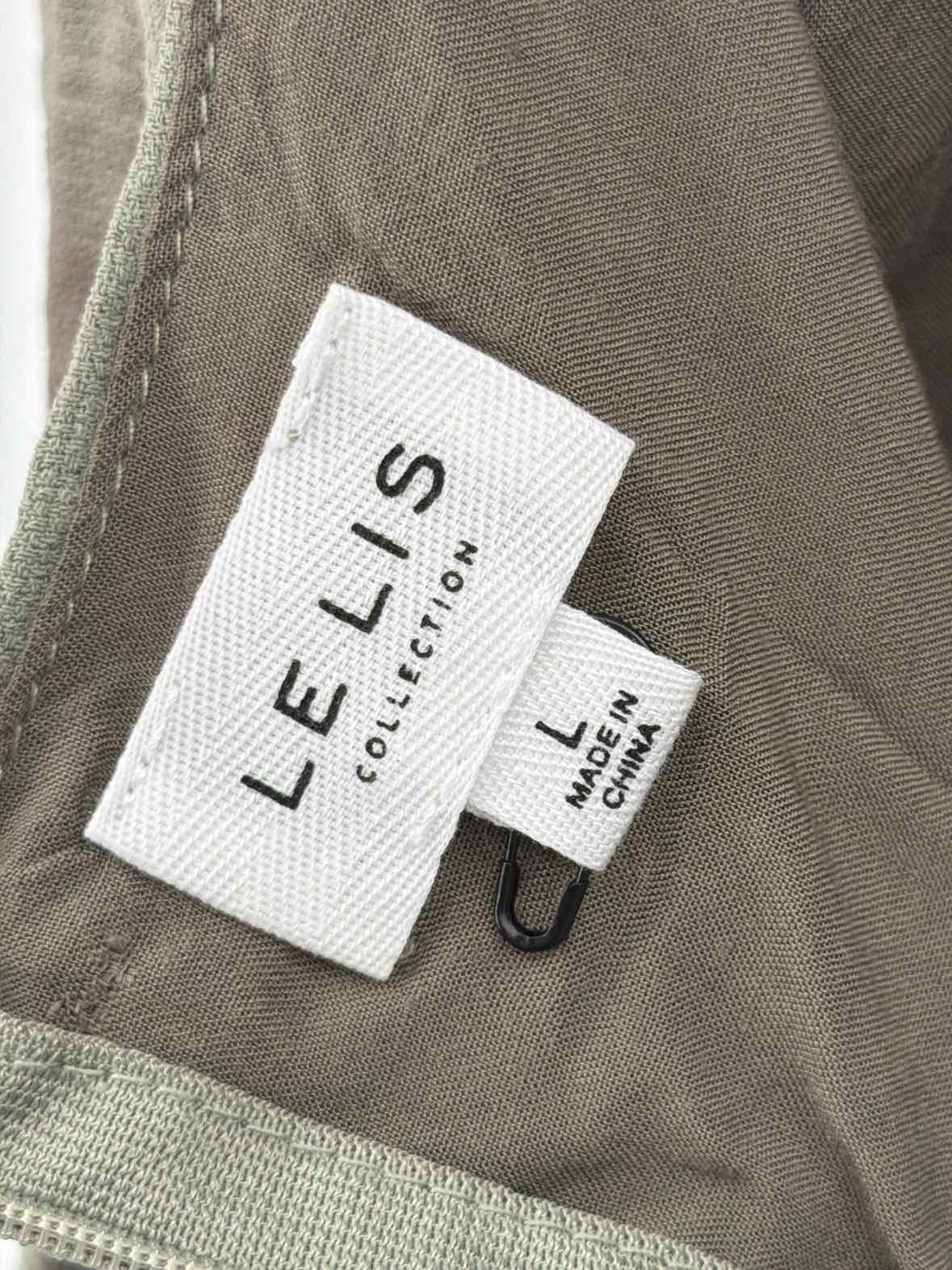 Pre-Owned Lelis Green Size Large Short Sleeveless Dress | True Fashionistas.