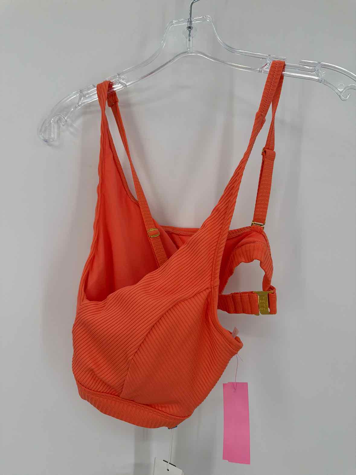 Pre-Owned Bleu Rod Beattie Orange Size 40D Bikini Top | True Fashionistas.