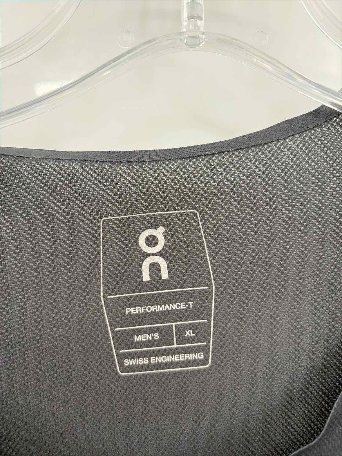 On Black XL Men's Athletic Tee | True Fashionistas.