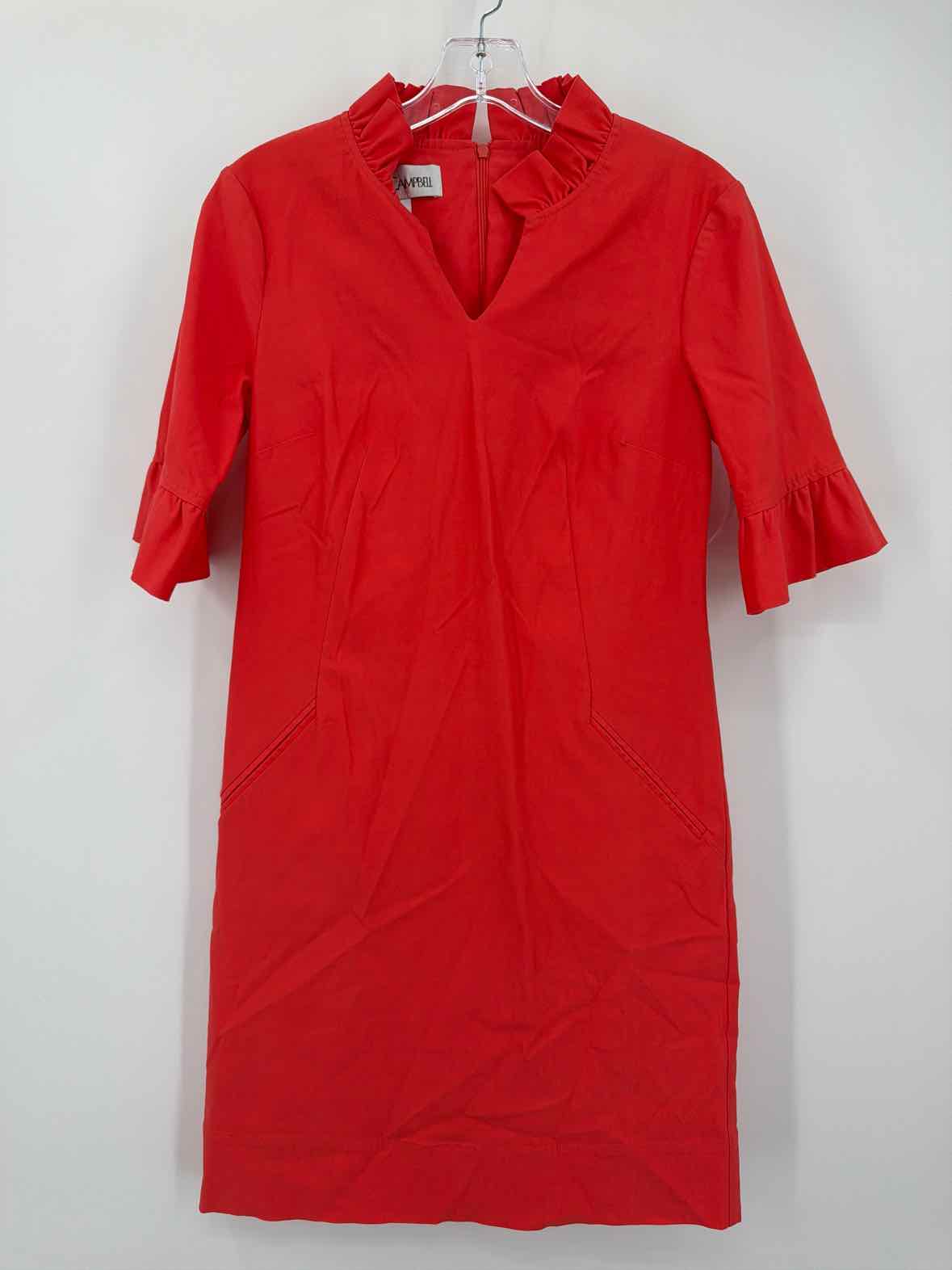 Pre-Owned Sara Campbell Red Size 2 Short Short Sleeve Dress | True Fashionistas.