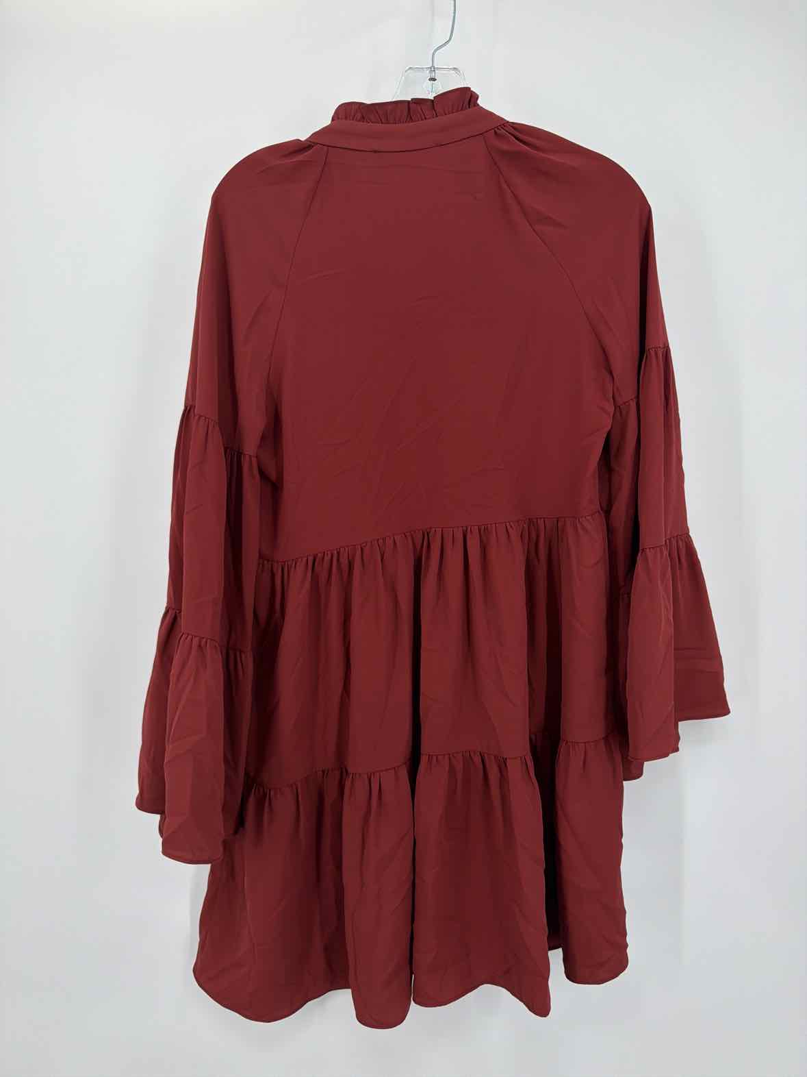 Pre-Owned Amanda Uprichard Brown Size Small Short Long Sleeve Dress | True Fashionistas.