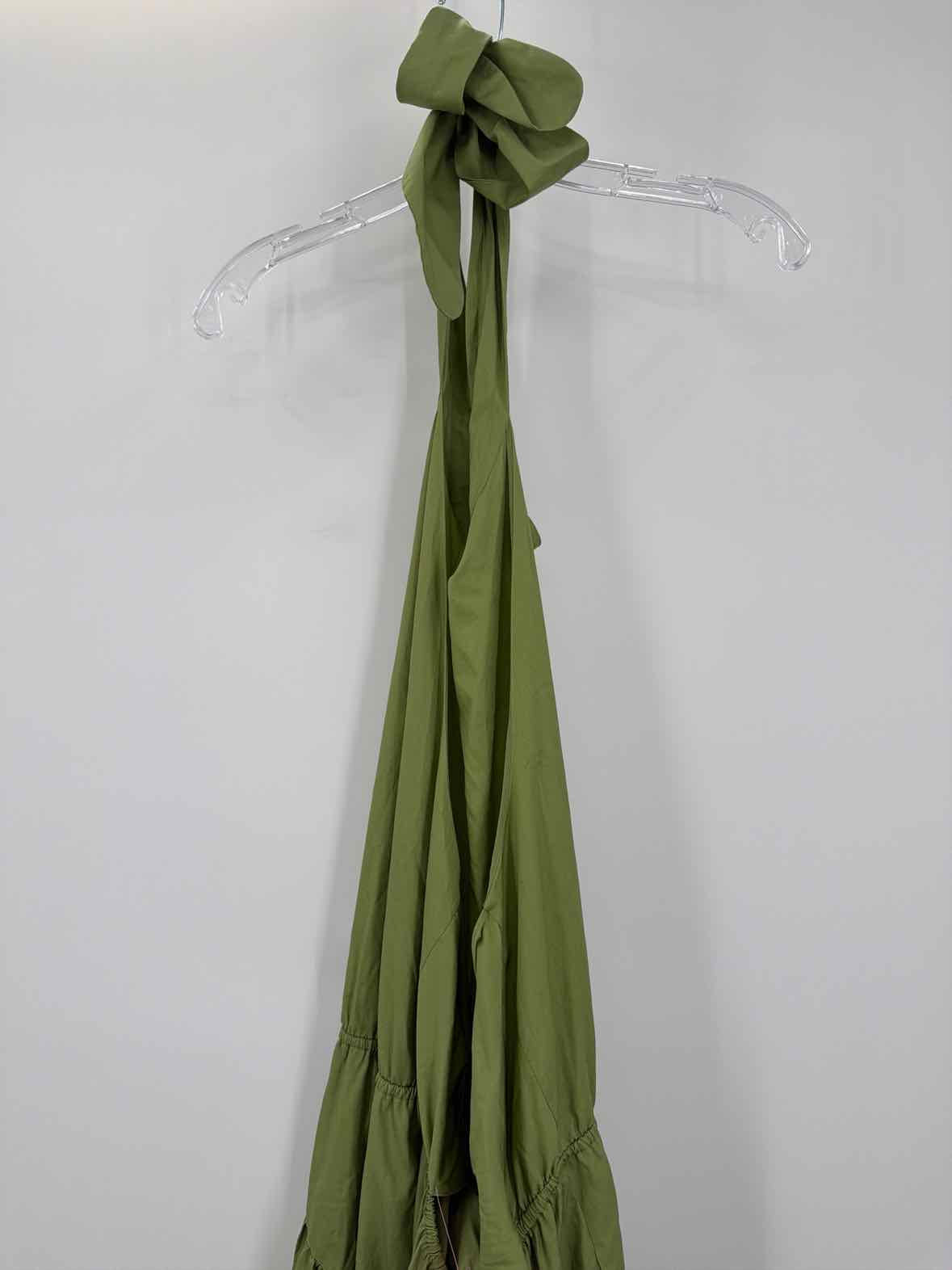 Pre-Owned Vince Green Size XL Long Sleeveless Dress | True Fashionistas.