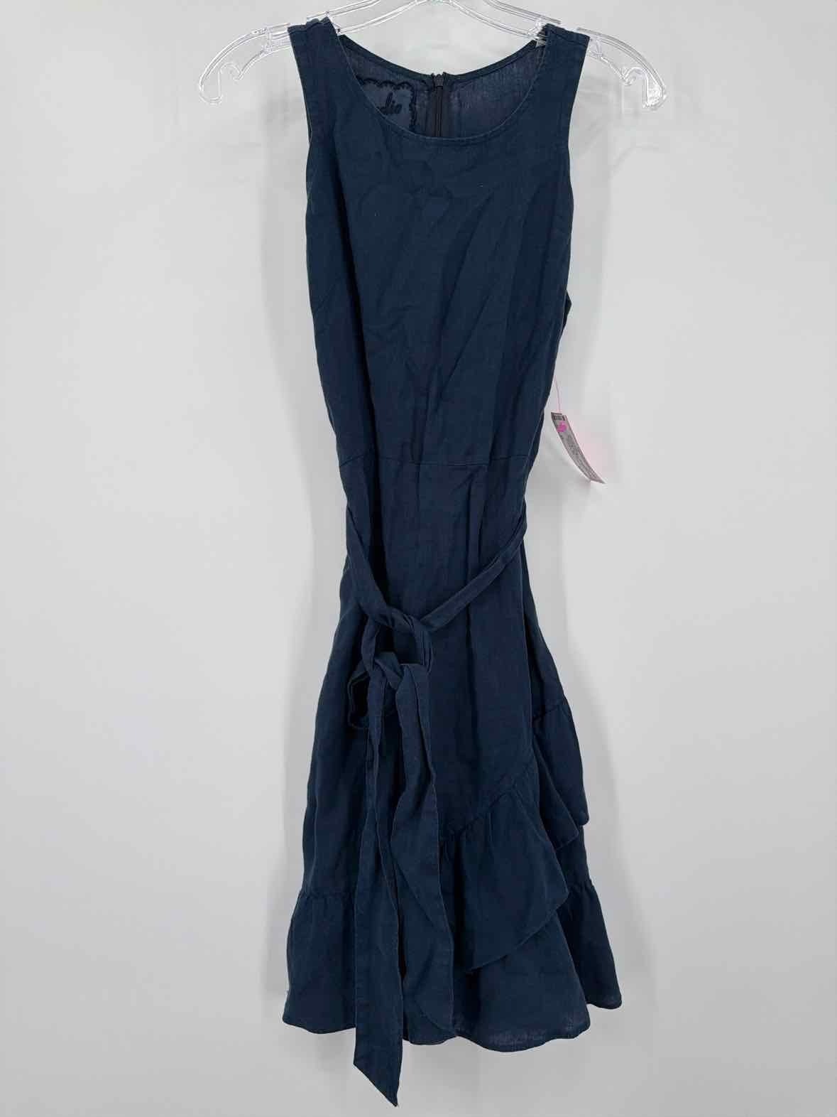 Pre-Owned Claudia Molina Navy Size XS Short Sleeveless Dress | True Fashionistas.