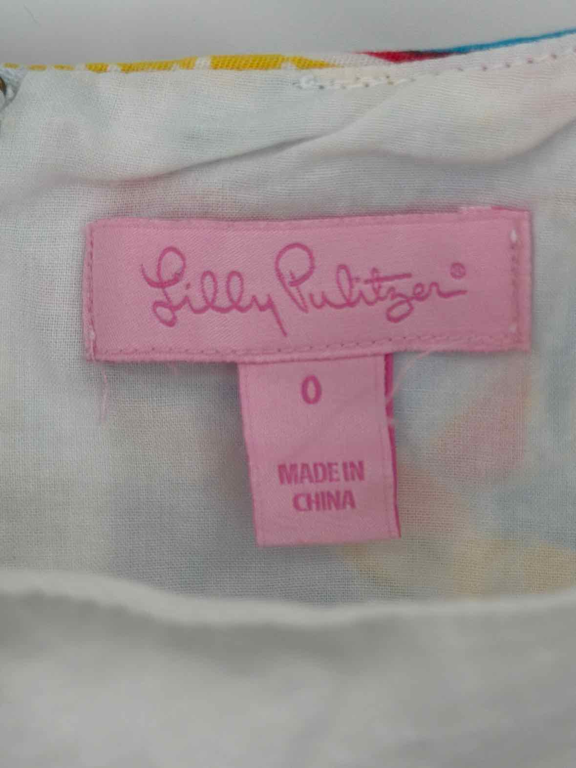 Pre-Owned Lilly Pulitzer Blue Size 0 Short Strapless Dress | True Fashionistas.