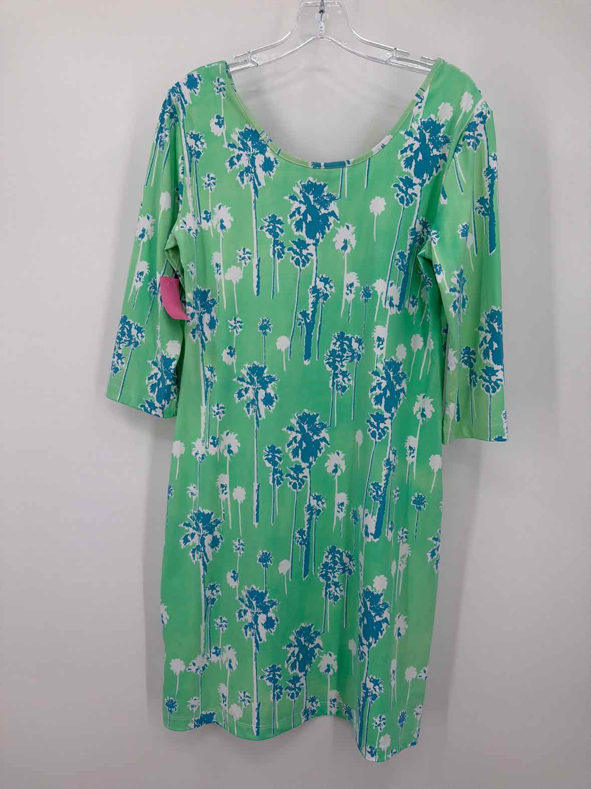Pre-Owned Persifor Green Size Large Short Long Sleeve Dress | True Fashionistas.
