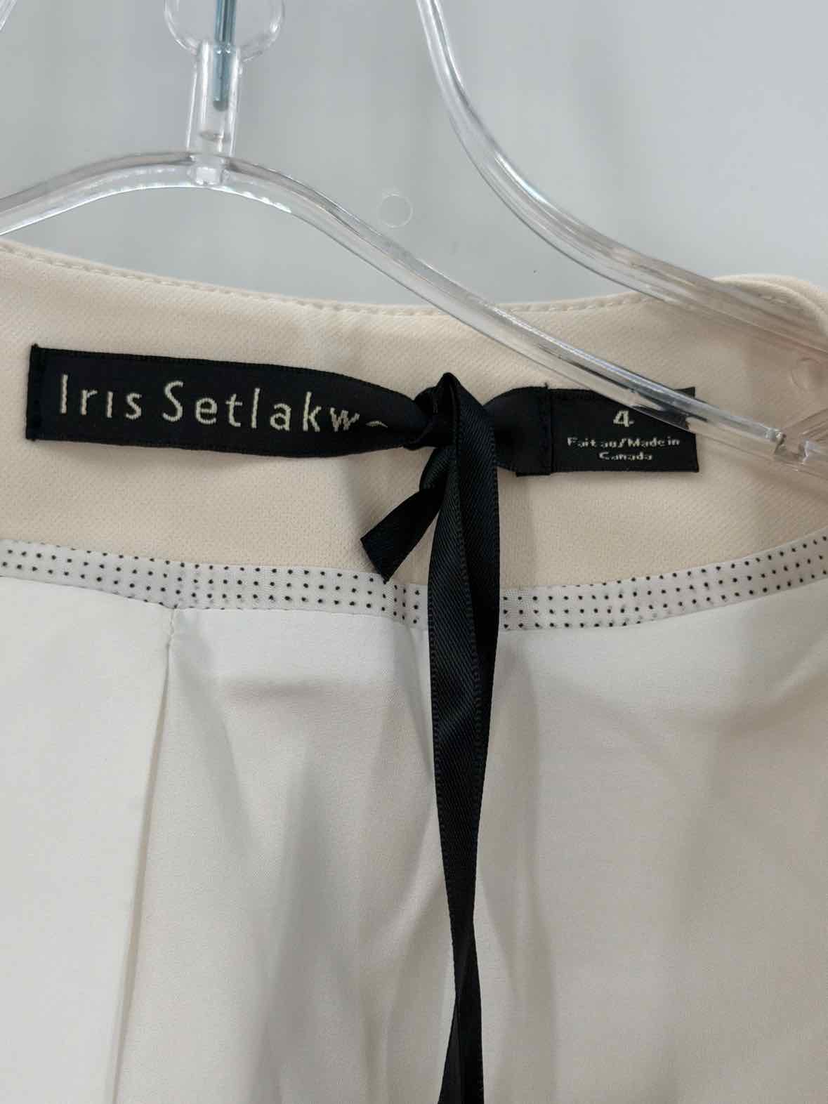 Pre-Owned Iris Setlakwe Ivory Size 4 Blazer | True Fashionistas.