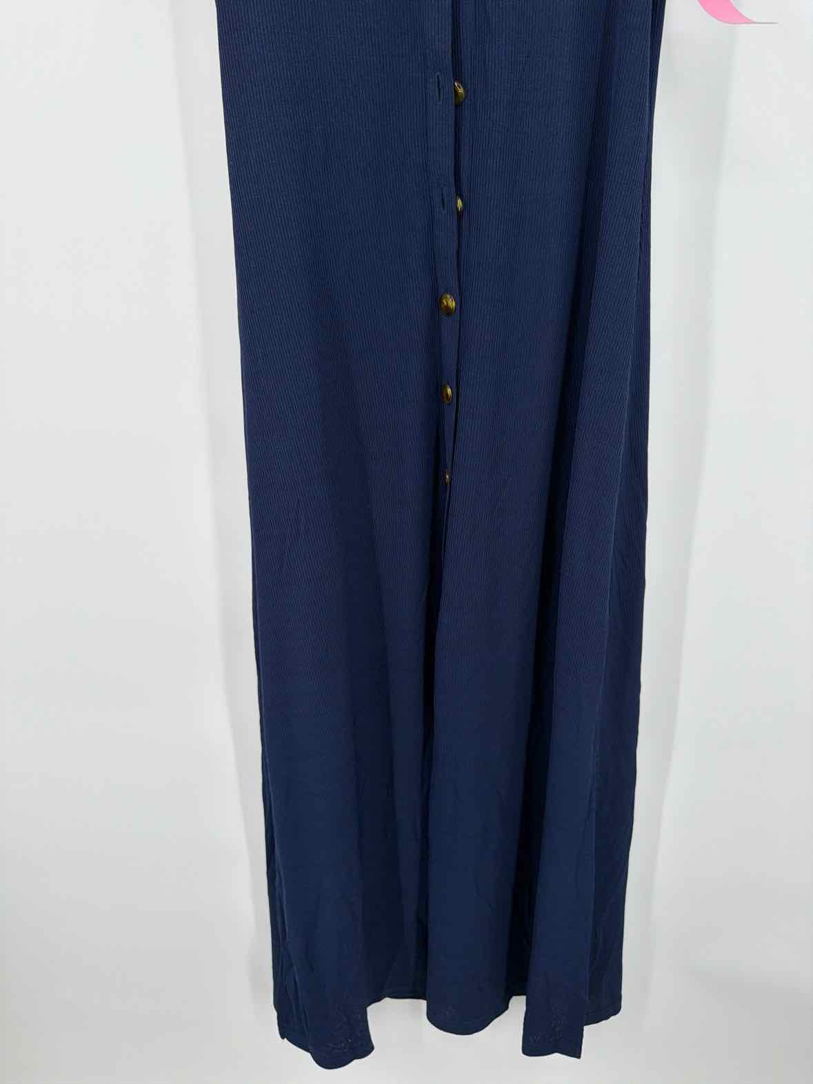 Pre-Owned Callahan Navy Size Small Long Sleeveless Dress | True Fashionistas.