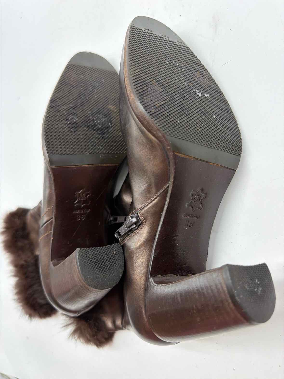 Pre-Owned Gorsuch Brown Size 36 Ankle Boots | True Fashionistas.