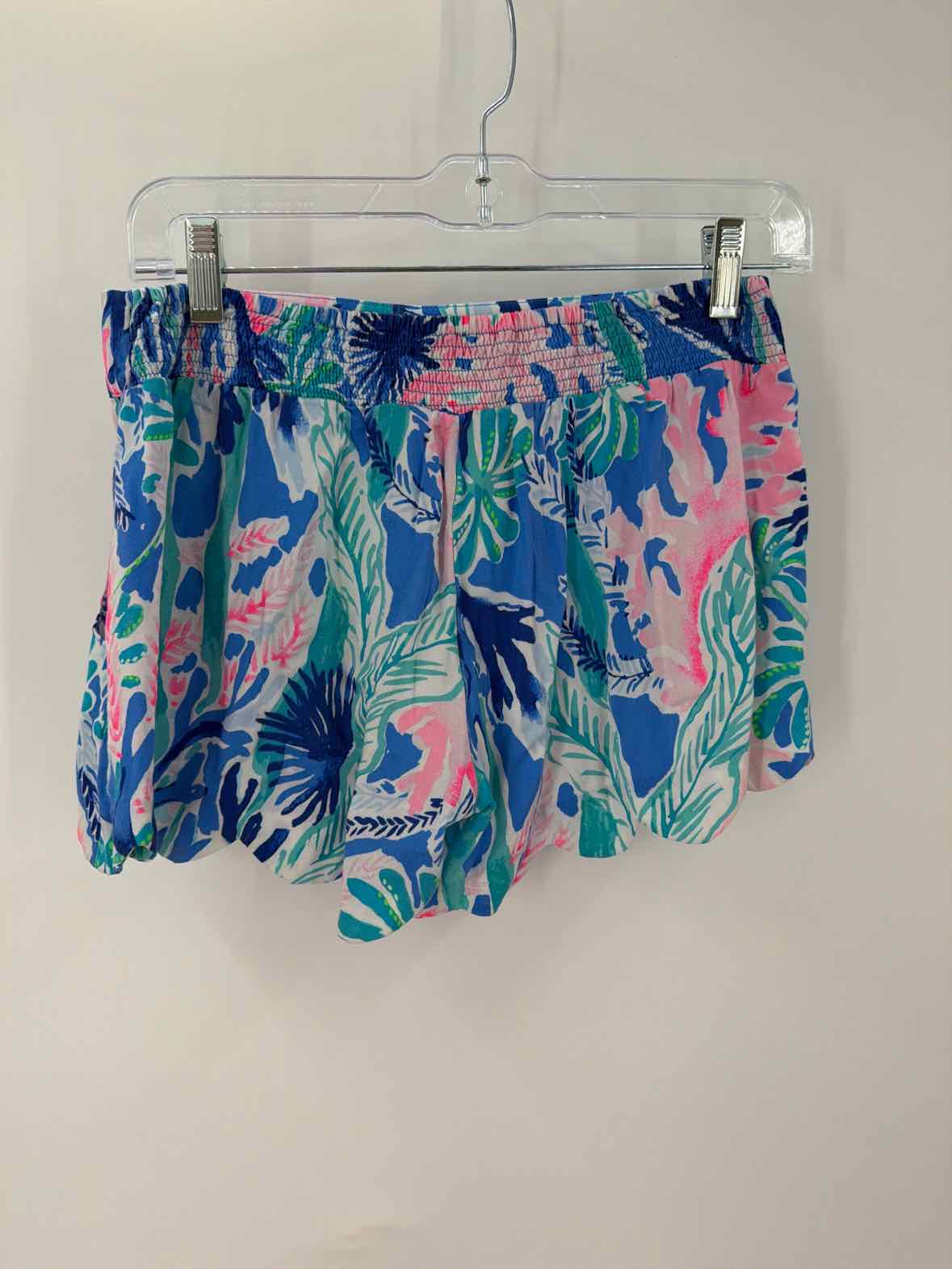 Pre-Owned Lilly Pulitzer Blue Size Small Printed Shorts | True Fashionistas.