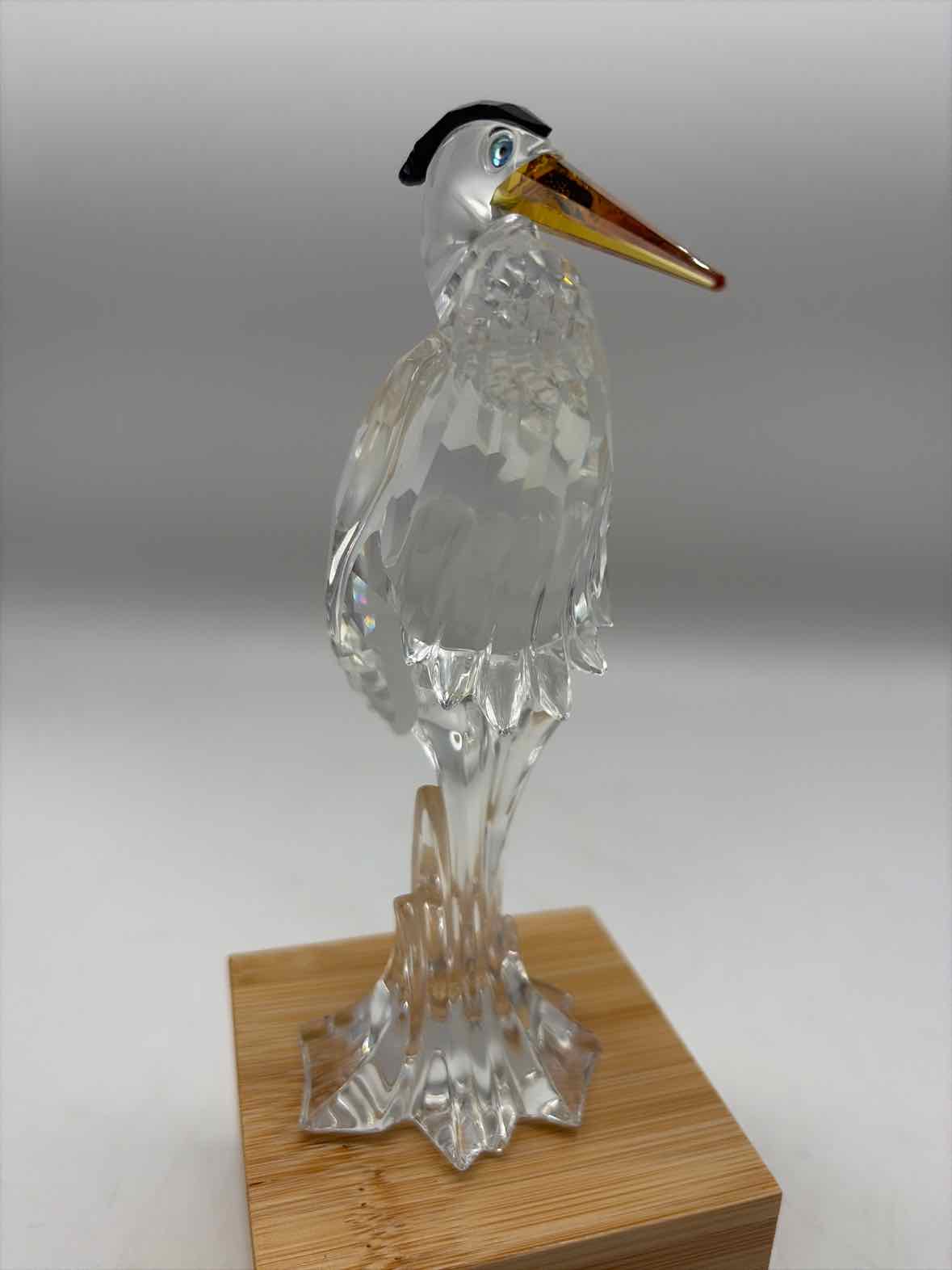 Swarovski Silver Heron | True Fashionistas.