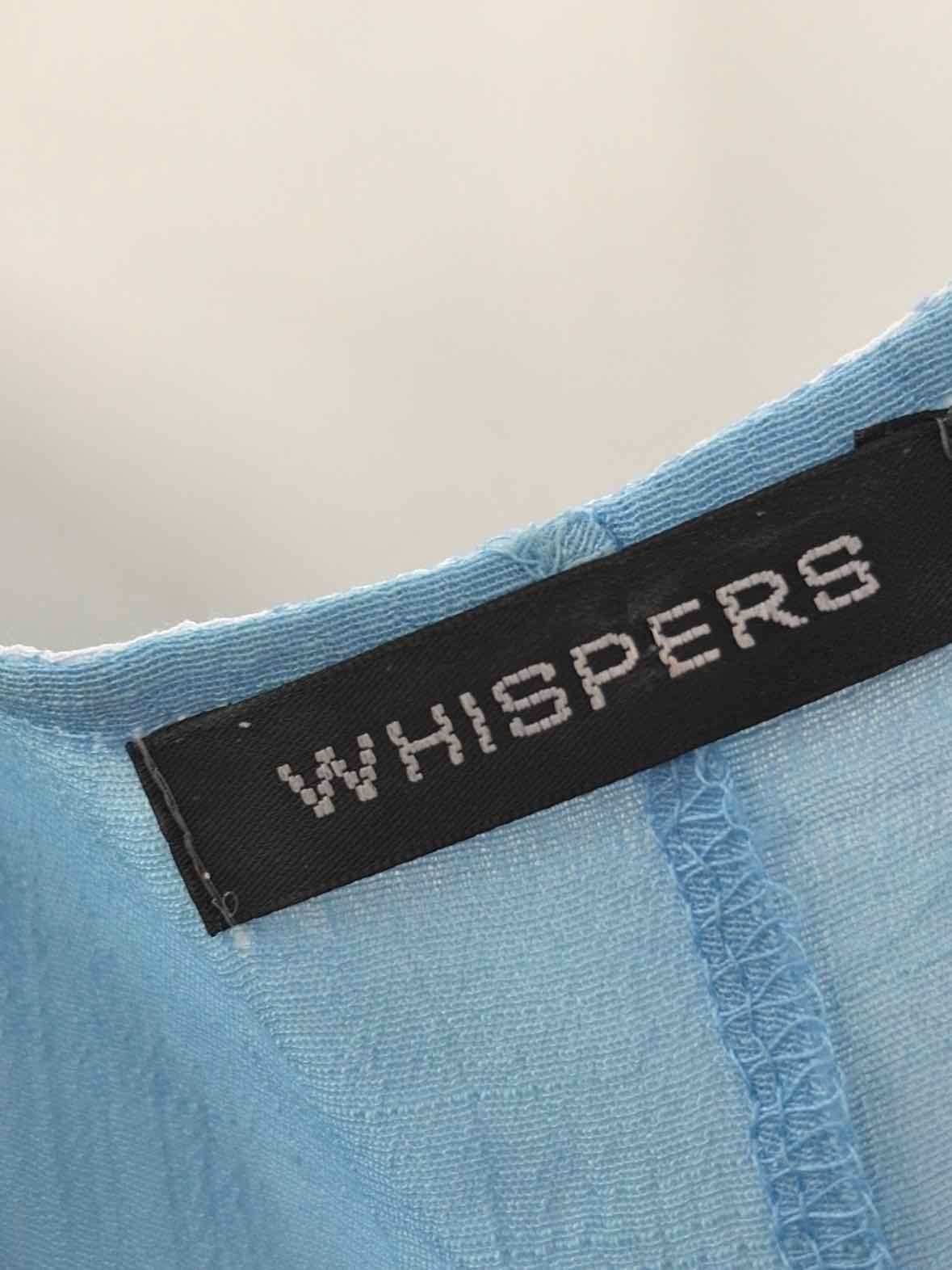 Whispers Blue Size XL Hi-Low Sleeveless Dress | True Fashionistas.