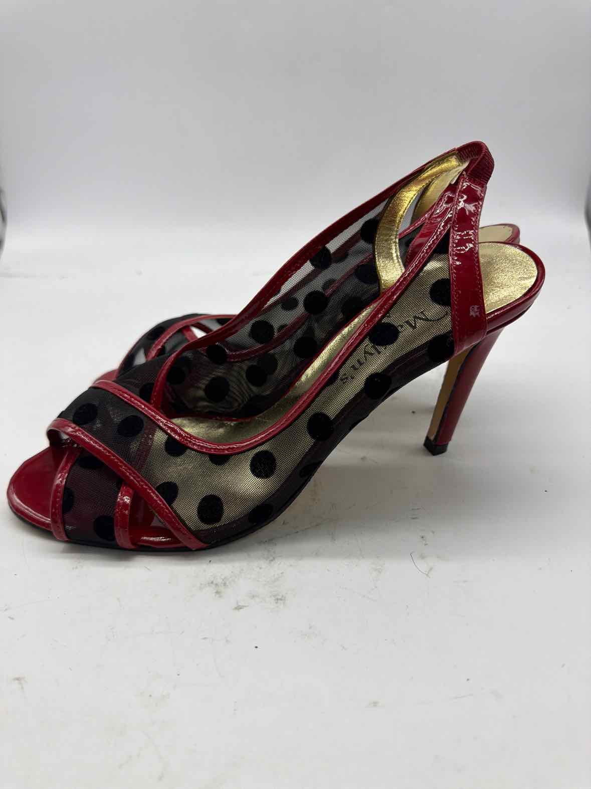 Pre-Owned Marilyn's Black Size 8.5 Slingback Heels | True Fashionistas.
