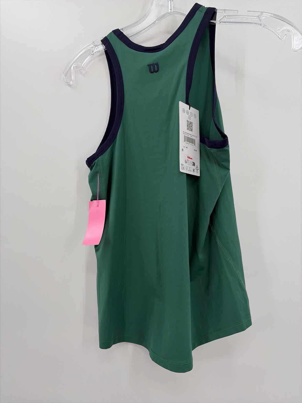 Wilson Green Size Medium Athletic Tank | True Fashionistas.