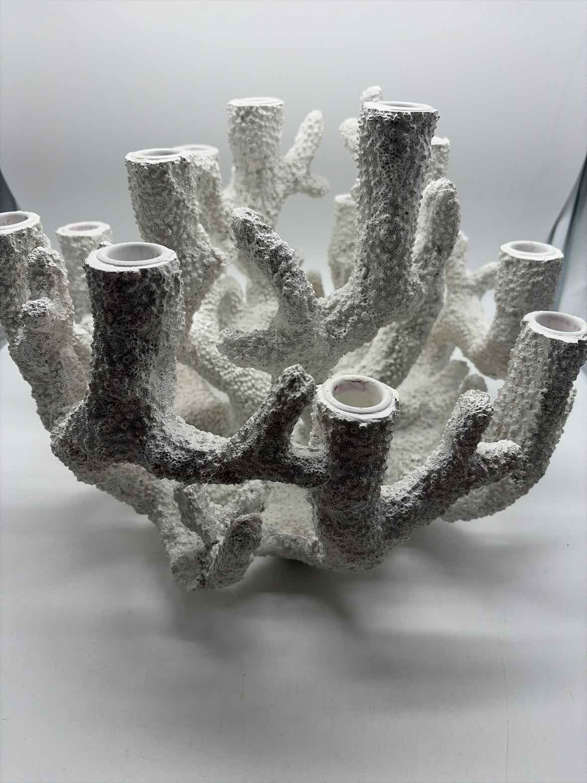 White Coral 12 Candle Holder | True Fashionistas.