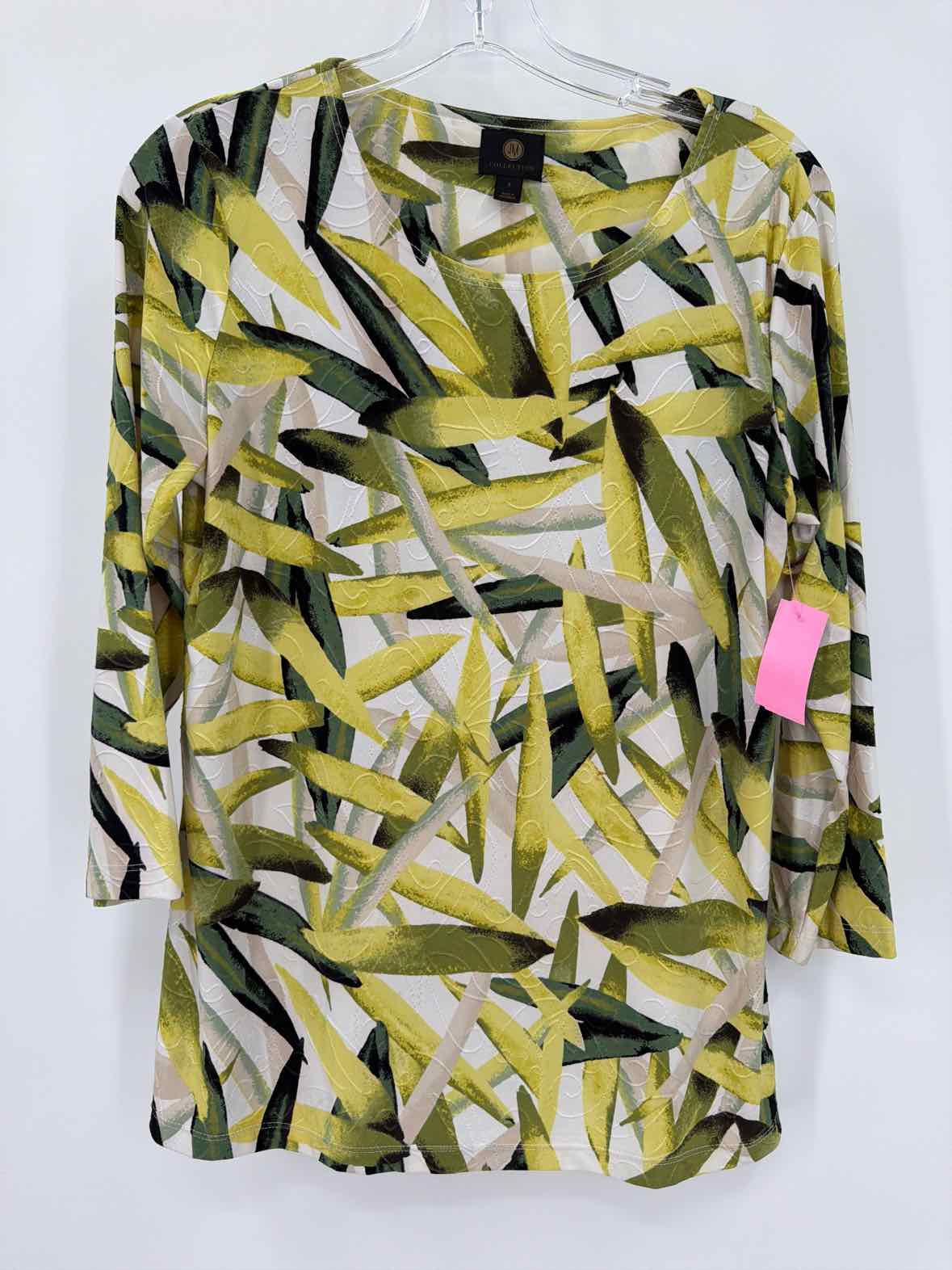 Pre-Owned JM Collection Green Size Small Blouse | True Fashionistas.