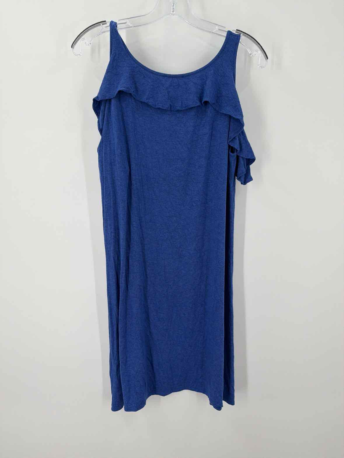 Pre-Owned Max Studio Blue Size Medium Short Sleeveless Dress | True Fashionistas.