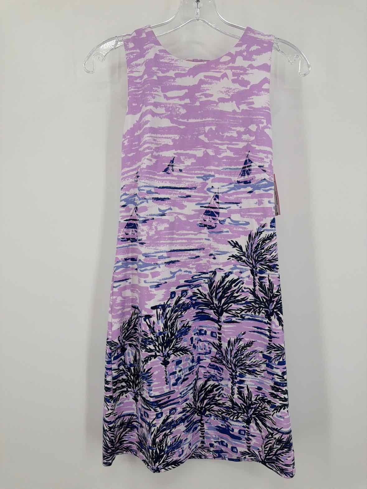 Pre-Owned Lilly Pulitzer Purple Size XXS Short Sleeveless Dress | True Fashionistas.