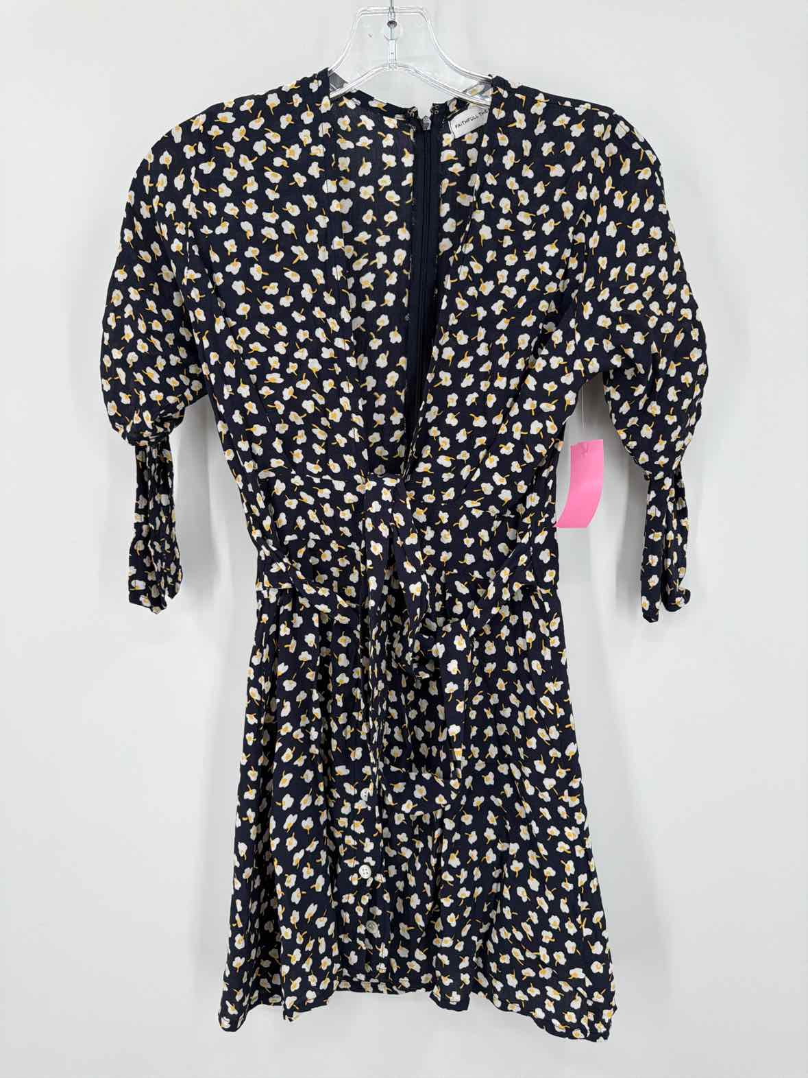 Pre-Owned Faithful The Brand Navy Size 2 Short Short Sleeve Dress | True Fashionistas.