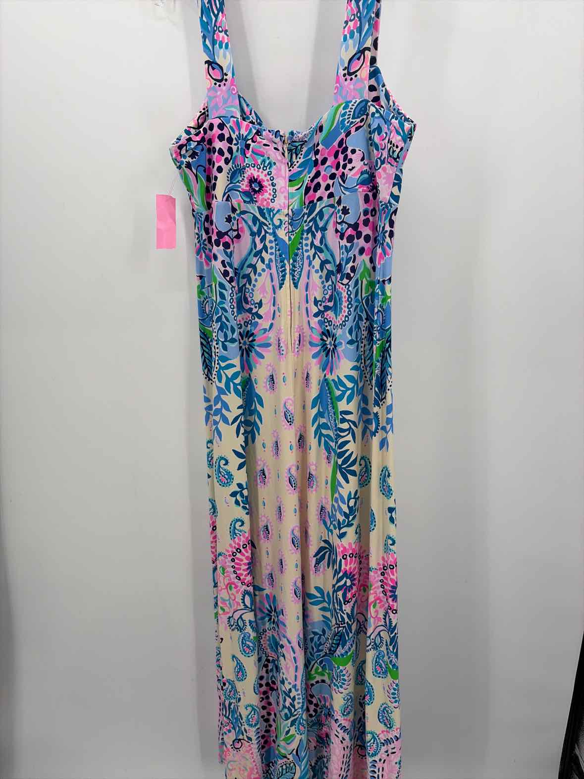 Pre-Owned Lilly Pulitzer Ivory Size 10 Maxi Sleeveless Dress | True Fashionistas.