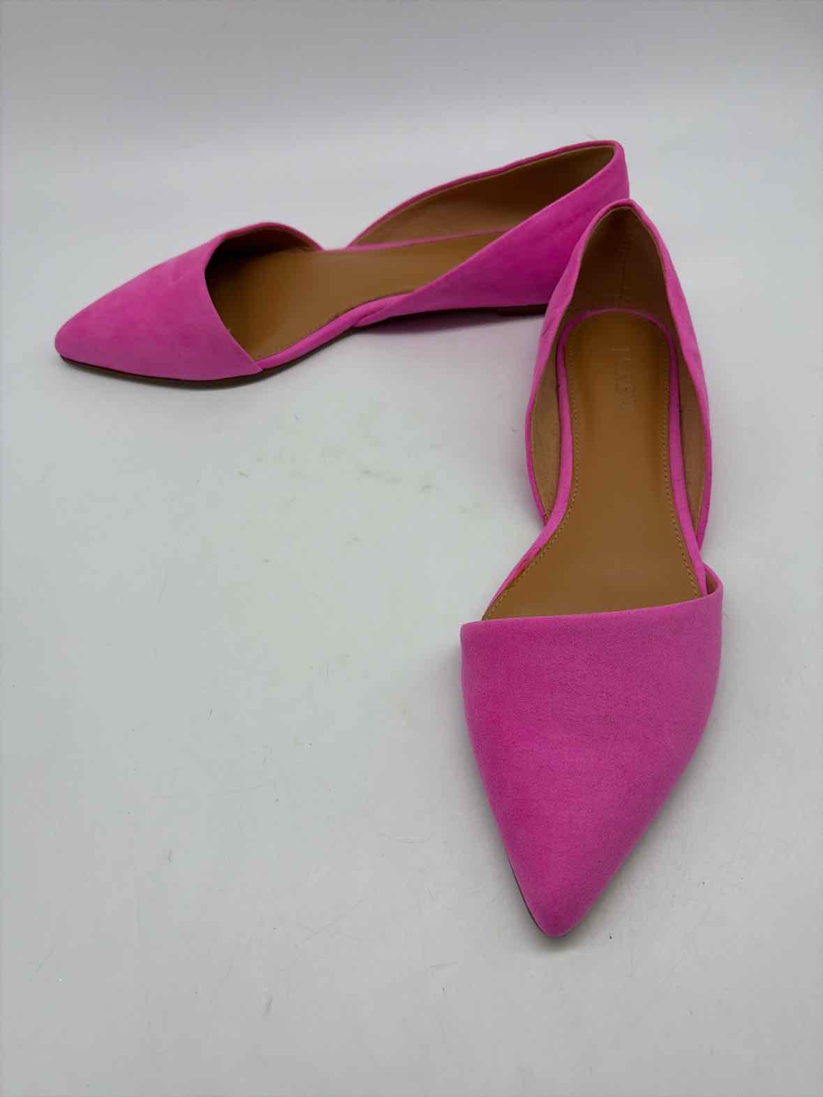 Pre-Owned J Crew Pink Size 8.5 Slip On Flats | True Fashionistas.