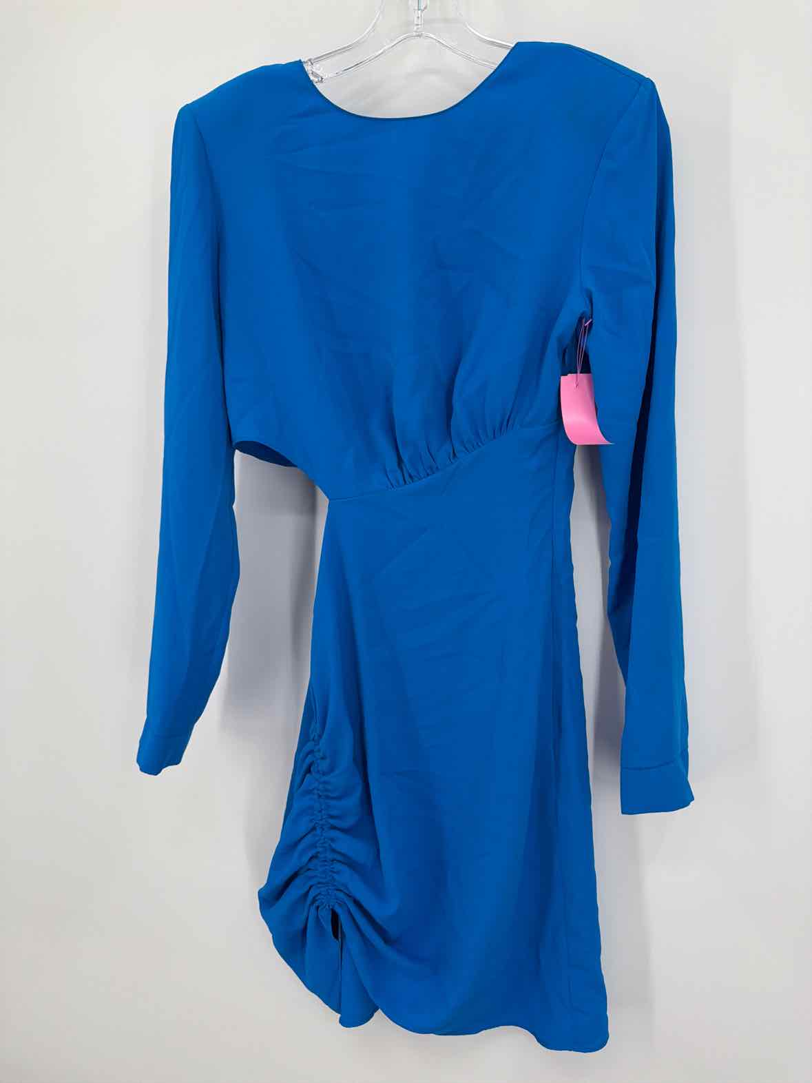 Pre-Owned Amanda Uprichard Blue Size Small Short Long Sleeve Dress | True Fashionistas.