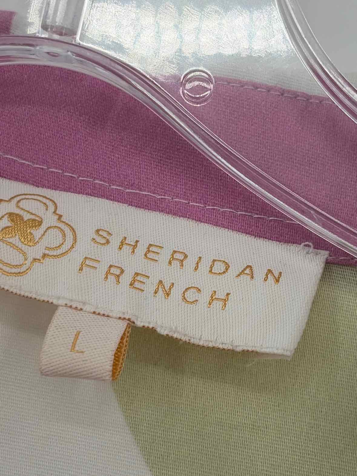 Pre-Owned Sheridan French White Size Large Short Long Sleeve Dress | True Fashionistas.