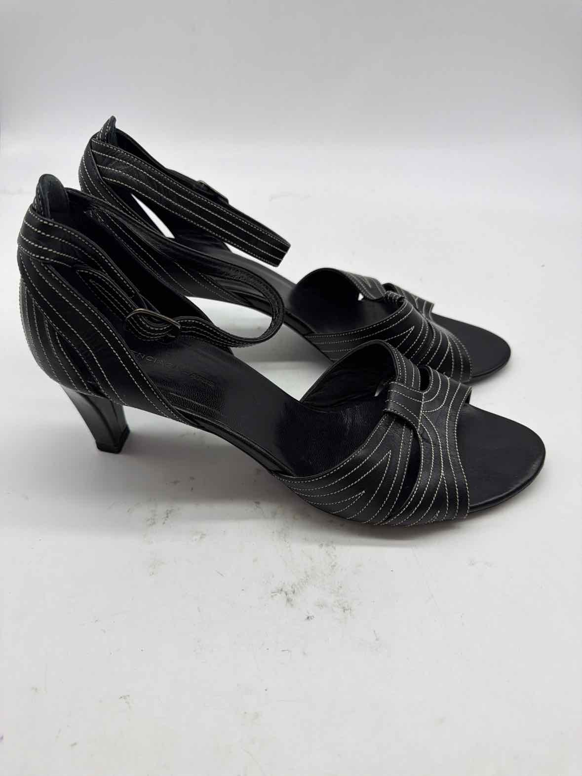 Pre-Owned Balenciaga Black Size 39 Ankle Strap Heels | True Fashionistas.