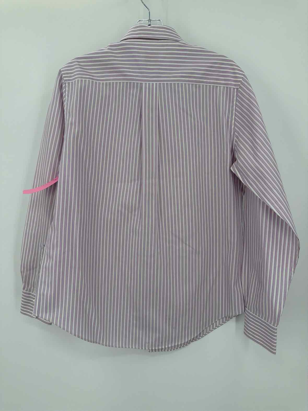 Pre-Owned Brooks Brothers Purple Size 6 Stripe Button Down | True Fashionistas.