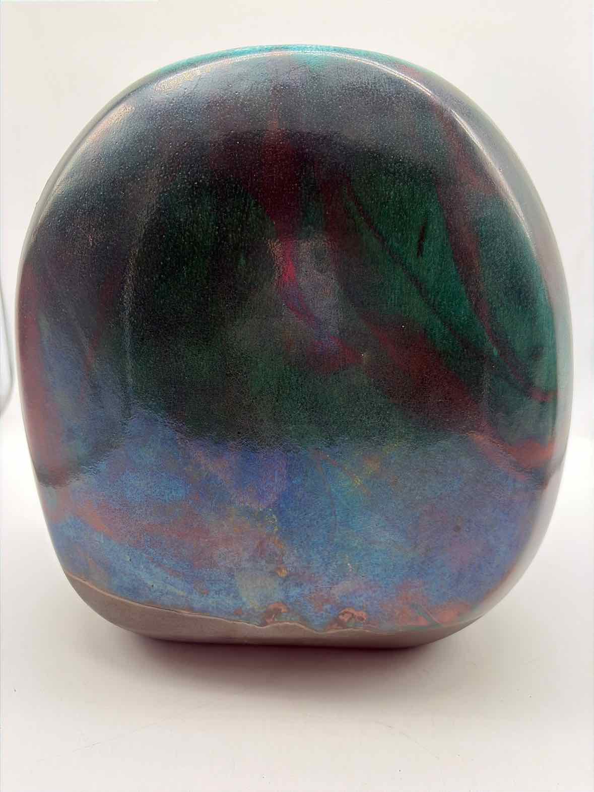 Tony Evans Art Pottery Raku Vessel | True Fashionistas.