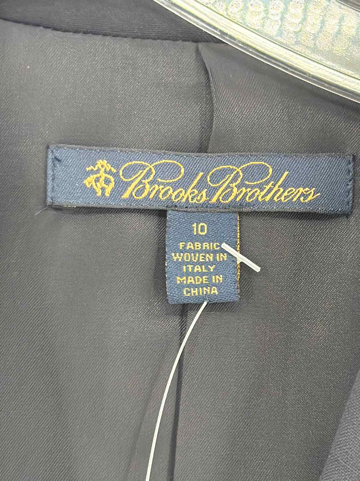 Pre-Owned Brooks Brothers Navy Size 10 Blazer | True Fashionistas.