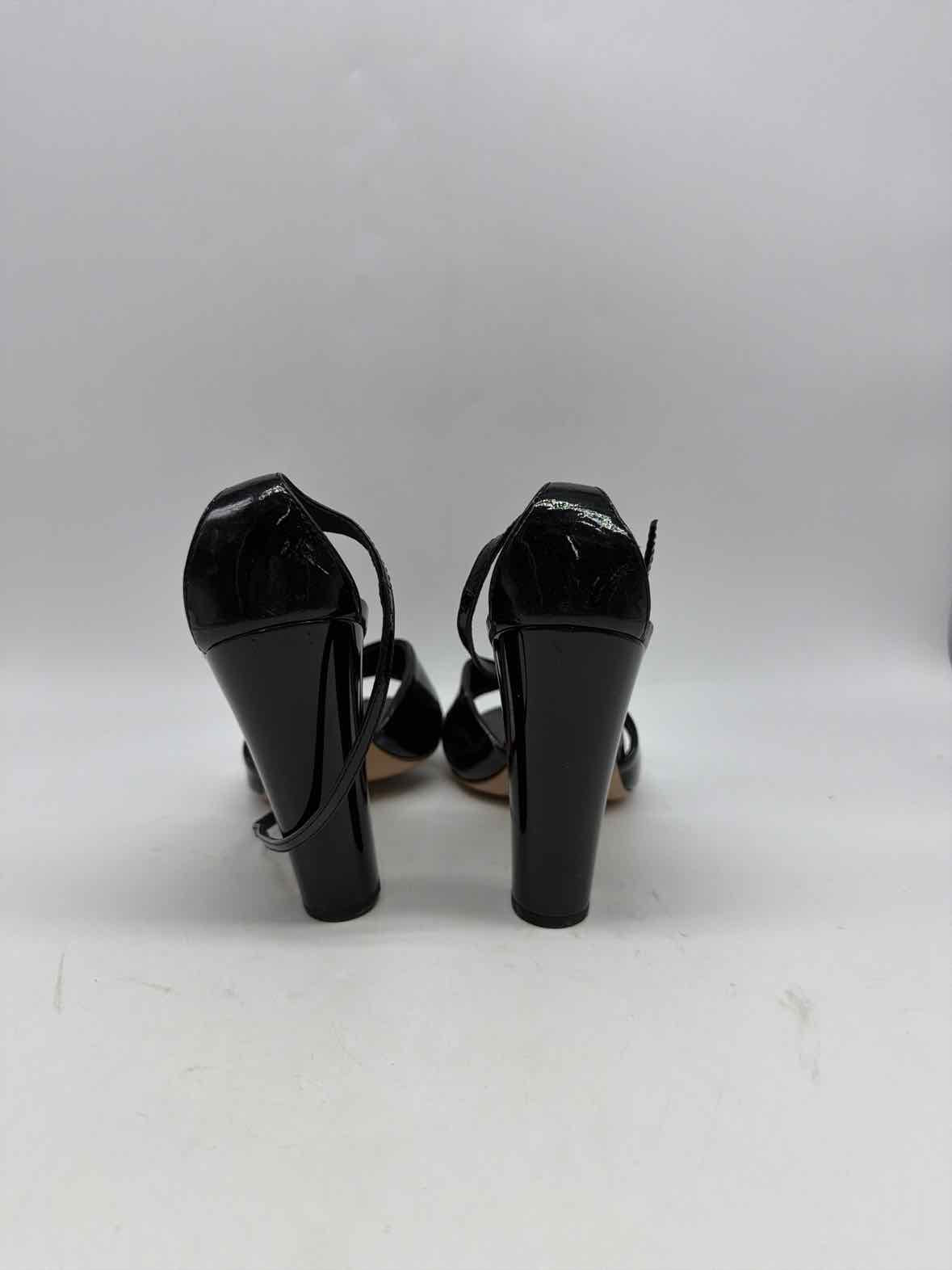 Pre-Owned Giuseppe Zanotti Black Size 38.5 Strappy Heels | True Fashionistas.